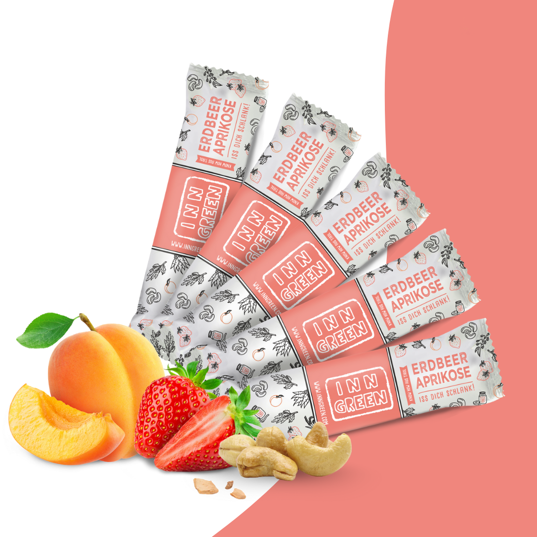 Erdbeer Aprikose Riegel I 5er Pack