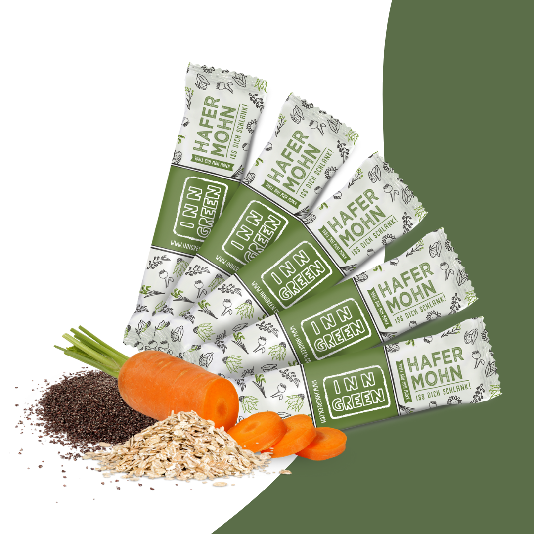 Hafer Mohn Riegel I 5er Pack