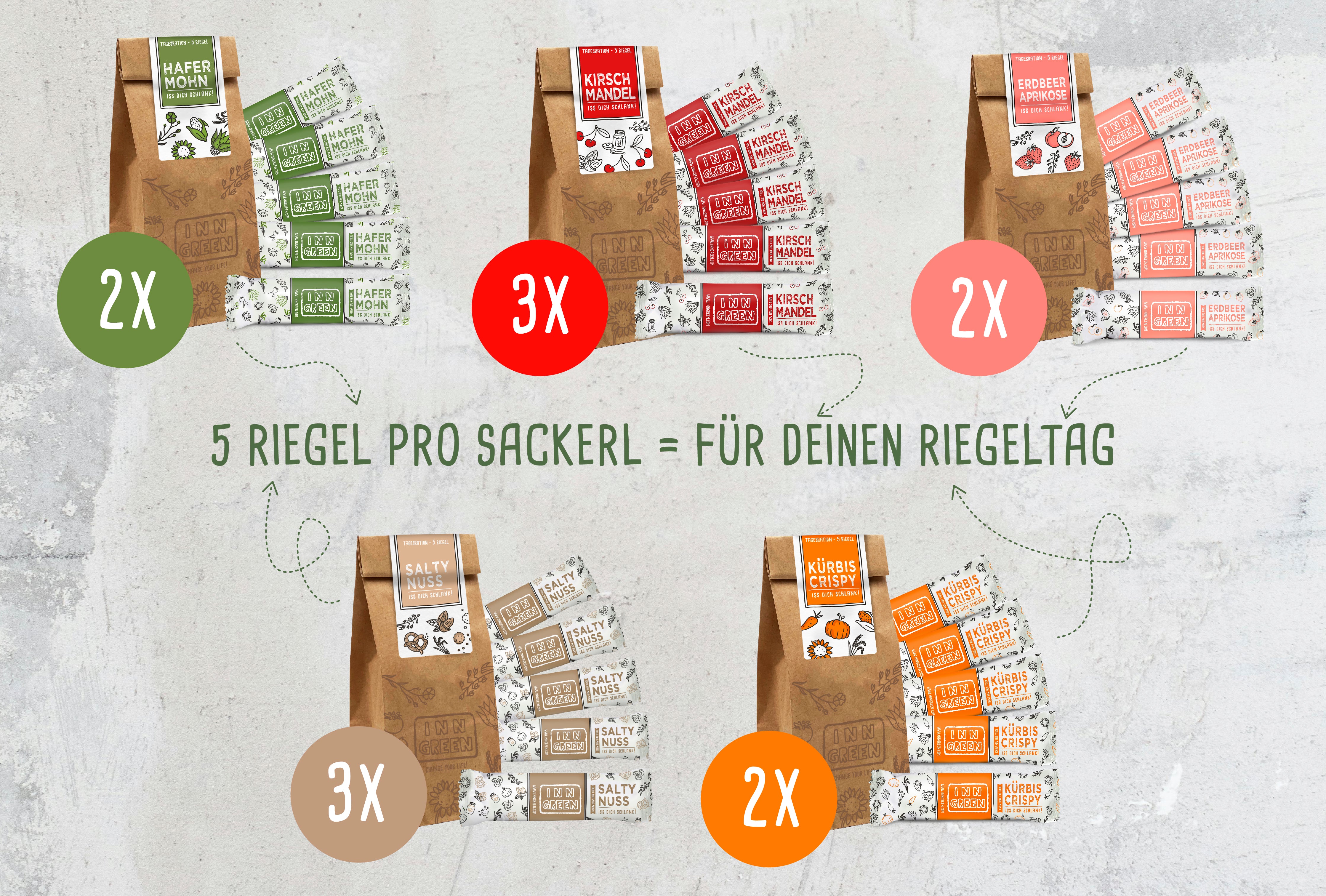 BIG PACK - Riegelkur für 3 Wochen