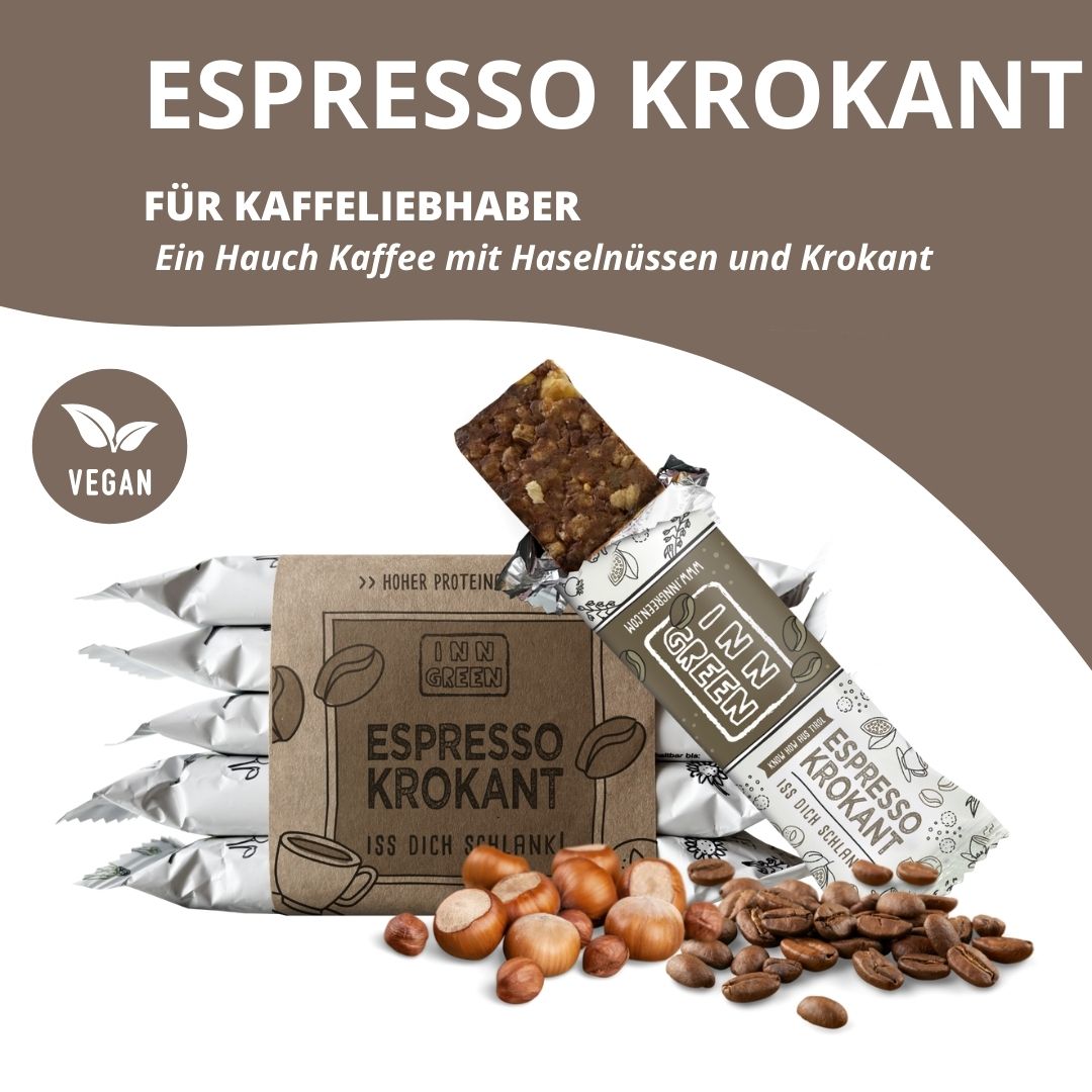 Espresso Krokant Riegel I 5er Pack