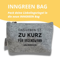 INNGREEN Bag - deine Lieblingsriegel immer dabei